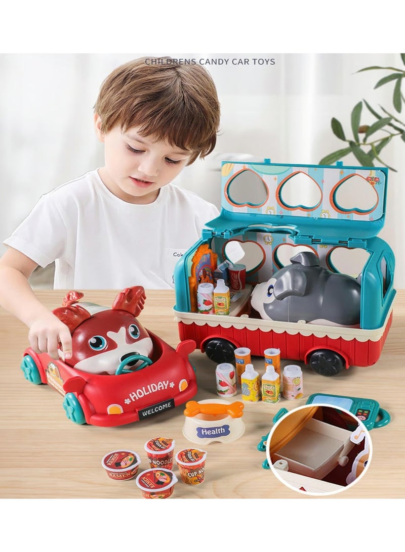 Interactive, walking, barking, voice-controlled, cute dog with fun caravan and accessories... - Image 1